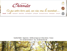 Tablet Screenshot of chiroulet.com